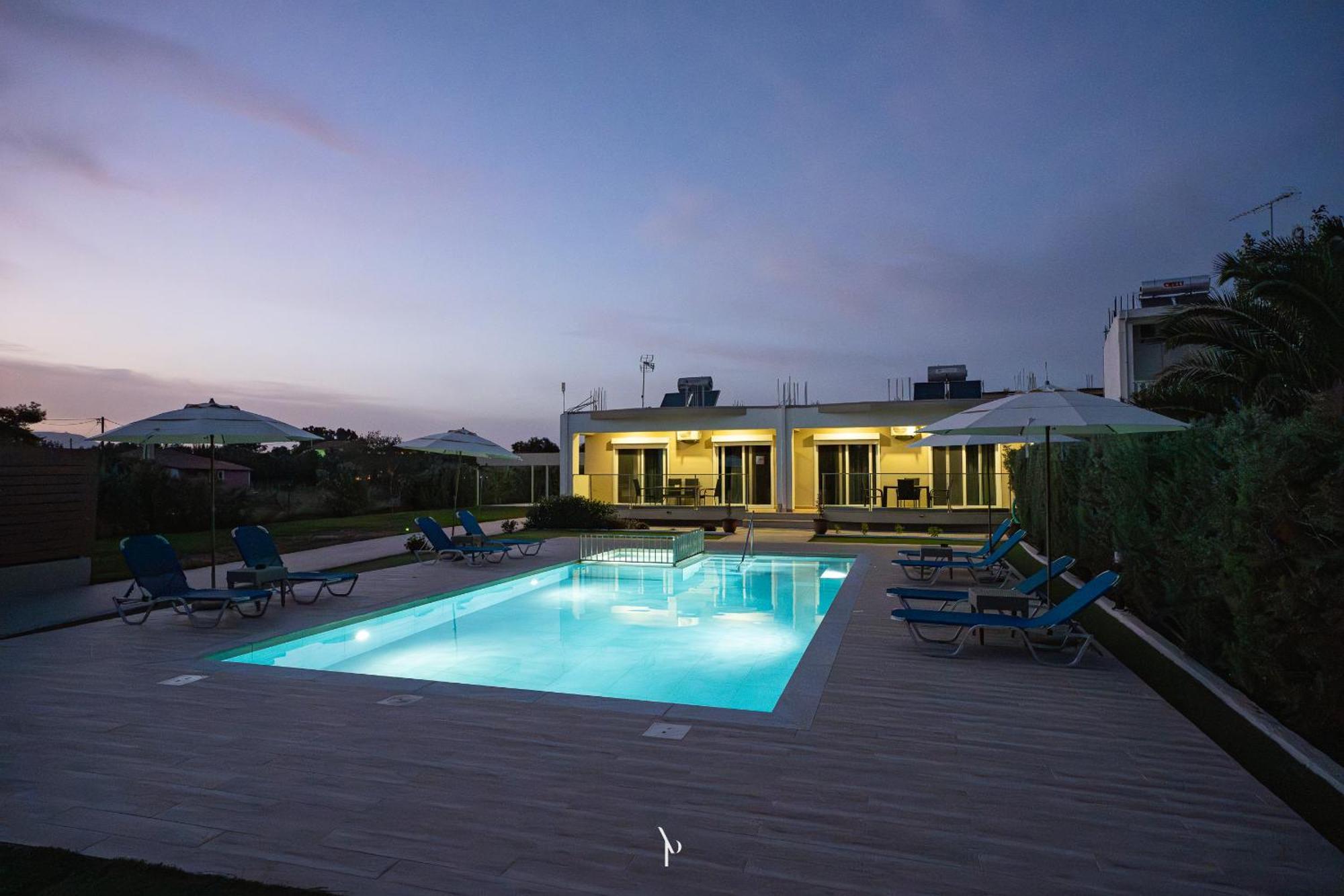 Nancy'S Budget Villa With Pool & Jacuzzi By "Elite" 라가나스 외부 사진